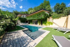 Villas Belle villa au calme avec piscine : photos des chambres