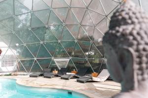 Appartements Mas du Versadou, dans un espace naturel protege, piscine couverte chauffee toute l'annee, Spa et salle de jeux : photos des chambres