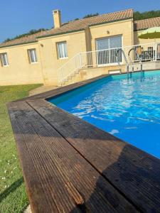 Maisons de vacances Villa 6 pers, piscine chauffee pres de Sarlat : photos des chambres