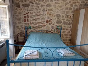 19th century stone house on the seashore