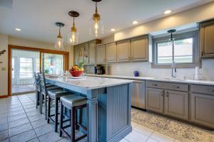 Lakefront Syracuse Home with Deck and Private Dock!