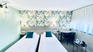 Hotels Kyriad Direct Laon : Chambre Lits Jumeaux