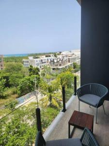 Lujoso loft nuevo con vista al mar y rooftop pool