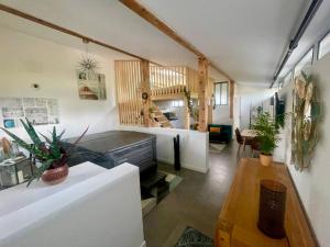 Loft avec jacuzzi et terrasse privés