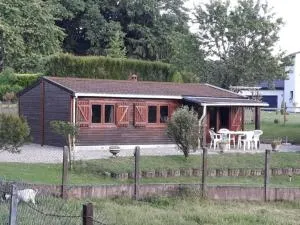Chalet de plain-pied au calme avec jardin clos près d'Aurillac, idéal pour randonnées et villages pittoresques - FR-1-742-21 - Raulhac
