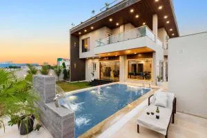 StayVista's The Rose Gold - City-Center Villa with Private Pool, Games Room & Kids Zone - Dahmi