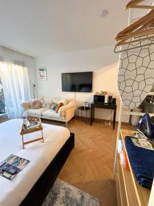 Appartements Monaco Cap d’ail Studio & jardin : photos des chambres