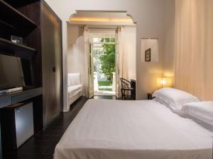 Doppelzimmer mit Gartenblick