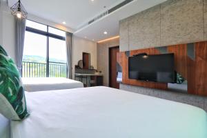 Phòng 4 người Nhìn ra cảnh Núi non (Quadruple Room with Mountain View)