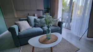 The Harmony Apartament z dużym tarasem i miejscem do pracy zdalnej