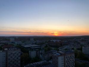 Hanza Tower - SCANDIA Apartment, 16th floor, Sunset View