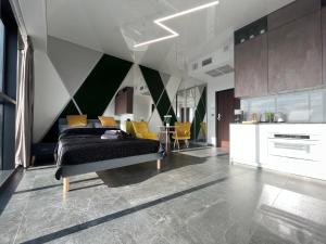 Hanza Tower - SCANDIA Apartment, 16 Floor, Sunset View