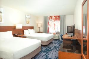 Queen Room with Two Queen Beds room in Fairfield Inn by Marriott Little Rock North