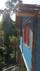 Ecocasa azul - Chalé na mata