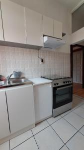 Red blue with private parking and Gray blue apartment