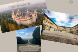 Maisons de vacances L'Escapade de Pierrefonds par Your Sweet Loc : photos des chambres