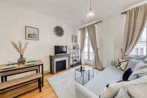 Appartements Le Lumineux 50 m² Gare/chateau/wifi/Netflix : photos des chambres