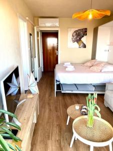 Appartements L'Amelia, Superbe T1, proche plage : photos des chambres