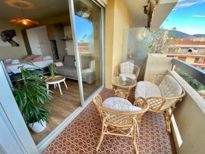 Appartements L'Amelia, Superbe T1, proche plage : photos des chambres