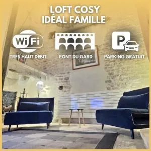 Chez Lydia - Loft cosy, départ canoë à pied, Proche Pont-du-Gard et Uzès - Fournès