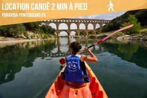 Appartements Chez Lydia - Loft cosy, depart canoe a pied, Proche Pont-du-Gard et Uzes : photos des chambres