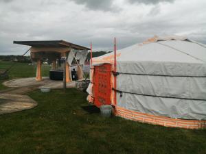 Tentes de luxe La ferme autour du Grain : Yourte Mongole Authentique