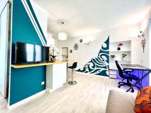 Appartements Color Studio - Proche Gare - 2P : photos des chambres