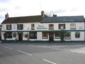 3 star pansion The Three Horseshoes Drayton Parslow Suurbritannia