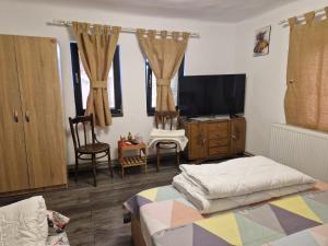 Casa bunicilor din Leresti