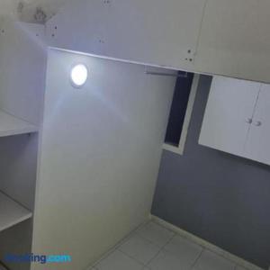 Dormitory bed space in a shared room