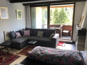 Laax with indoor and outside pool, sauna, 200 Meter to Ski lift , Fitnessroom, Tennis Place, Joyroom, Parkstadion Reserve