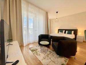 Green - stan na dan studio Novi Beograd, parking 5 evra dan