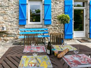 Maisons de vacances Holiday Home Bleue by Interhome : photos des chambres