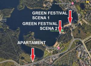 Nowoczesne apartamenty Jezioro Ukiel Zatoka Miła Plaża Miejska