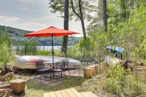 Lakefront New York Abode with Deck, Grill and Fire Pit - Mahopac