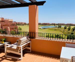 Zeer trendy 2-bed penthouse op de Mar Menor Golf & Padel Resort