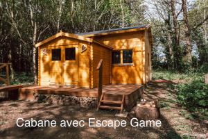 Cabane insolite avec escape game