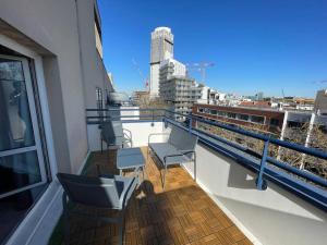 Appartements Superbe studio avec terrasse : photos des chambres