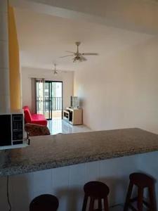 Apto pé na areia com piscina