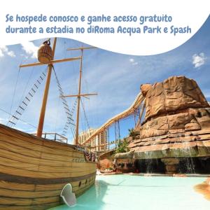Spazzio Diroma Hospedagem com acesso gratuito no Acqua Park