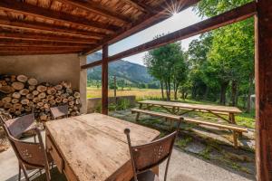 Appartements Maison Patou, superbe duplex au coeur du village du Casset, Le Monetier les Bains, Serre Chevalier : photos des chambres