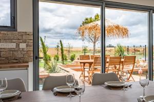 Villas Magnifique villa avec piscine et brasero : photos des chambres