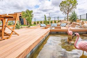 Villas Magnifique villa avec piscine et brasero : photos des chambres