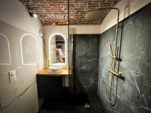 Appartements Le Bijou - Appartement, Sauna et Jacuzzi - Lille : photos des chambres