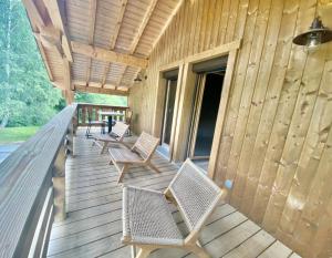 Chalets Le P'tit Curieux : photos des chambres