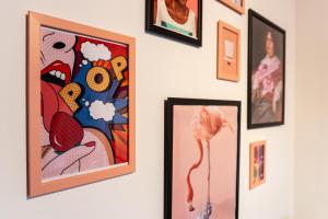 Pop Art Apartment - Balkon, Netflix, Nespresso, Zentral, Messe