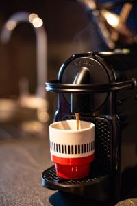 Pop Art Apartment - Balkon, Netflix, Nespresso, Zentral, Messe