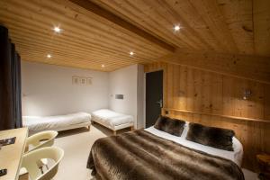 Hotels Chalet Les Rhodos : Chambre Quadruple - Mont-Blanc