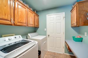 Spacious Arkansas Abode with Balcony and Fire Pit!