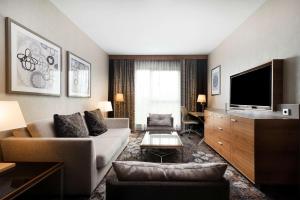 One-Bedroom King Suite room in DoubleTree by Hilton Krakow Hotel & Convention Center